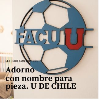 Adorno para puerta personalizado u de chile