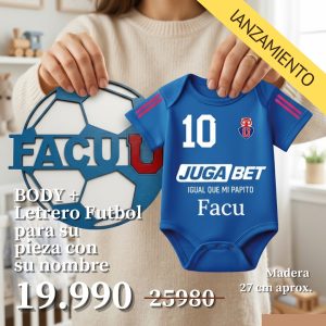 Adorno para puerta personalizado mas body UDECHILE PROMOCION!! (copia)