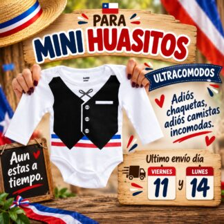 Mini huaso body estampado